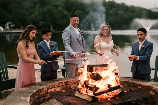 Wedding venues with fire pit NJ
